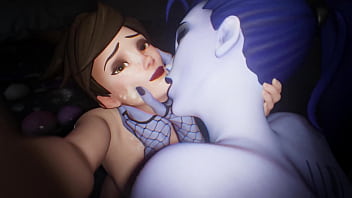 Widowmaker And Tracer Orgy Gauze