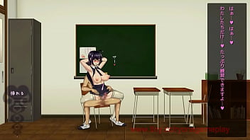 Pretty school damsel having fuck-fest with a guy in Breeding log fresh manga porn game gameplay