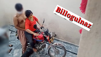 Steaming Hard-core pummeled by buddy on bike hindi audio