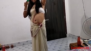 Milky saree Uber-sexy Real xx Wifey Deep throat and shag ( Official Vid By Localsex31)
