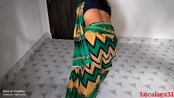 Green Saree indian Mature Romp In Fivester Motel ( Official Movie By Localsex31)
