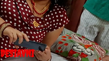 Desi avni rock hard boned by her sonnies acquaintance while she witnessing indian hardcore