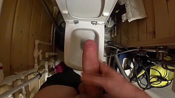 Draining off in a rest room