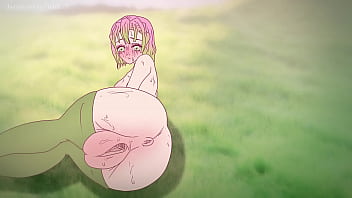 Mitsuri tempts with her phat beaver ! Pornography devil slayer Manga porn ( animation 2d ) anime