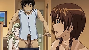 Teenager Lezzies Pokes her Step Brutha - Uncensored Manga porn [Subtitled]