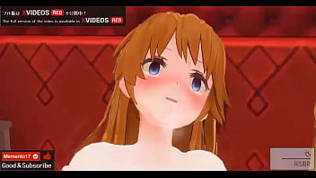 Uncensored Anime porn cartoon Asuka assfuck sex.