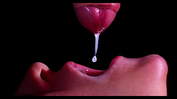 CLOSE UP: Greatest Wanking Gullet for your DICK! Blowing Fuck-stick ASMR, Tongue and Lips Dt Dual Cum-shot -XSanyAny