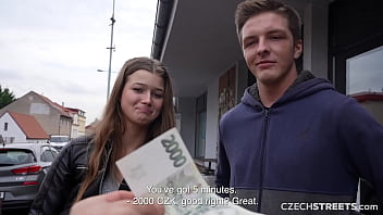 CzechStreets - He permitted his gf to cheat on him