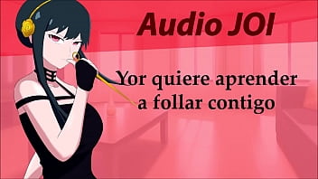 Audio JOI hentai, Yor wants to have hook-up with you.