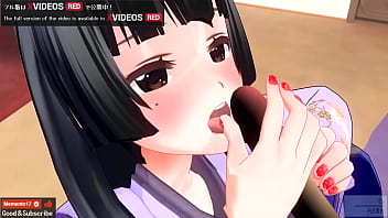 Dirty-talking voice cartoon In fact, a obscene kimono damsel has rectal fuckfest ASMR sample version
