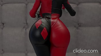 Harley jiggles her massive booty