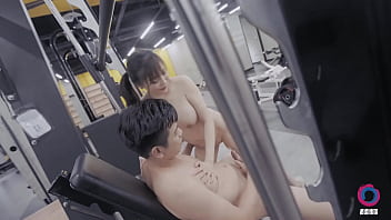 Gym Lina's perspiring fucky-fucky