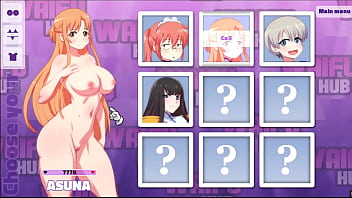 Waifu Hub [Hentai parody game PornPlay ] Ep.5 Asuna Porno Bed audition - she likes to cheat on her beau while doing ass fucking hook-up