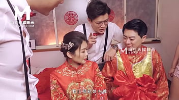 ModelMedia Asia-Lewd Wedding Scene-Liang Yun Fei-MD-0232-Best Original Asia Porno Vid