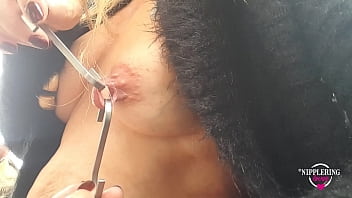 Nippleringlover molten mother outdoor nip spreading extraordinary nip piercings with hooks