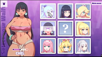 Waifu Hub [PornPlay Parody Anime porno game] Emilia from Re-Zero bed audition - Part1 very first time porno shooting for that harmless elf