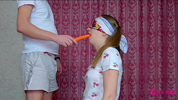 Step Bro tricked his sista when she transferred a compete with food and tempt her to oral job and very first sex! - Nata Appetizing