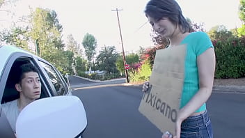 Appearance Asuka Claire No money in possession! Objective for Mexico! Half-Beauty Hitchhiking 1