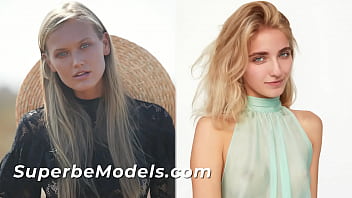 SUPERBE MODELS - (Dasha Elin, Bella Luz) - Light-haired COMPILATION! Stellar Models Strip Leisurely And Demonstrate Their Ideal Bods Only For You
