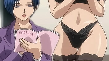 Torrid Professor Cougar Enjoys to Pummel her College girls - Anime porn Uncensored