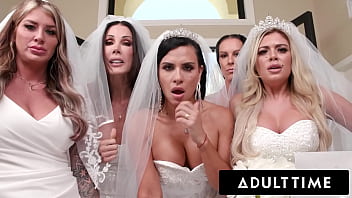 ADULT TIME - Gigantic Jug Cougar Brides Discipline Gigantic Stiffy Wedding Planner With Nasty Switch sides GANGBANG!