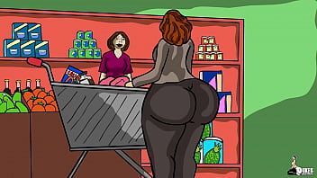 Phat Arse Mrs. Keagan get distress at the supah market (Proposition Season 4)